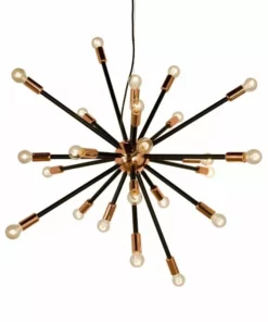 Lampani Ray Kupari/Musta 90cm Kattovalaisin