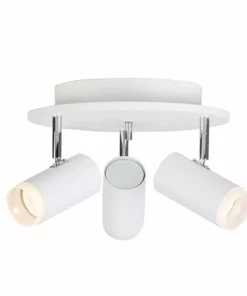 Lampani Cato Q Spotlight 28 Cm Matt Valkoinen