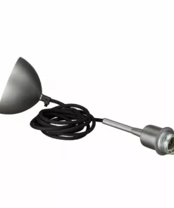 Lampani Gloria Valaisin Ripustin Harmaa E27