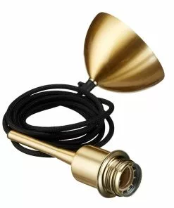 Lampani Gloria Valaisin Ripustin Messinki E27