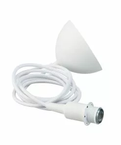 Lampani Gloria Valaisin Ripustin Valkoinen E14