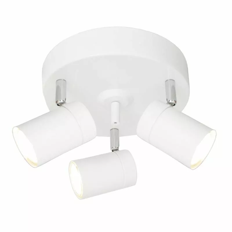 Correct Valkoinen 3-os. Kattokohdevalaisin Lampani Correct Valkoinen 3-os. Kattokohdevalaisin -Lampan kauppa by rydens correct vit 3a takspotlight 27