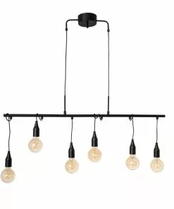 Lampani Skyline Kattovalaisin 6-kerros Musta Matta