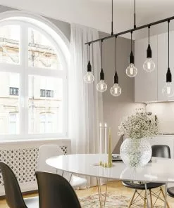 Lampani Skyline Kattovalaisin 6-kerros Musta Matta -Lampan kauppa by rydens skyline taklampa 6 lag svart matt 3