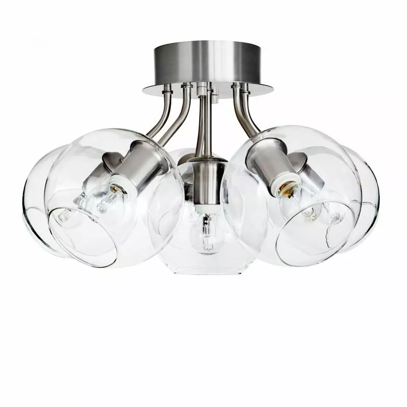 Tage Hopea/Kirkas 50 cm Plafondi Lampani Tage Hopea/Kirkas 50 cm Plafondi -Lampan kauppa co bankeryd tage silverklar 50cm plafond