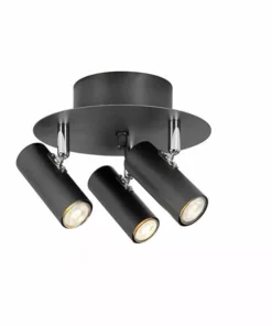 Lampani Alpha Slim Grafiitti Harmaa 3-os. Kohdevalaisin