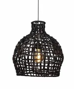 Lampani Vattenhyacint Kattoikkuna 33cm Musta