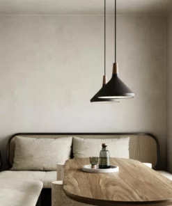 Lampani Nori 27cm Kattovalaisin Musta -Lampan kauppa dftp nori 27cm taklampa svart 3