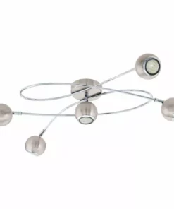 Lampani Locanda Teräs 5×LED Kohdevalaisin