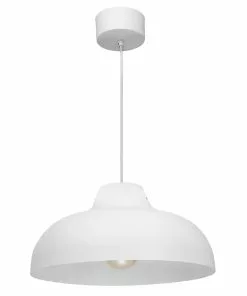 Lampani Demet Kattovalaisin Valkoinen/Kulta Metalli 78cm