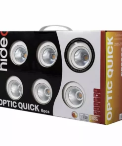 Lampani Optic Quick ISO Spotlight 6W 6-kpl Valkoinen