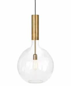 Lampani Rosdala XL Kattovalaisin Raaka Messinki / Kirkas