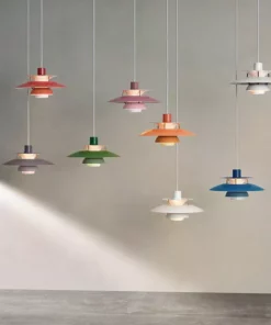 Lampani PH 5 Mini Punainen 30cm Kattovalaisin -Lampan kauppa louis poulsen ph 5 mini rod 30cm taklampa 3 2