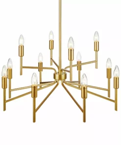 Lampani Regent Kattokruunu 72cm Kulta