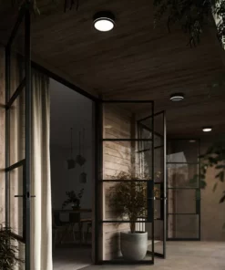 Lampani Ava Smart Taklampa Svart 5 Lampani Ava Smart Taklampa Svart -Lampan kauppa nordlux ava svart smart takvagglampa 6