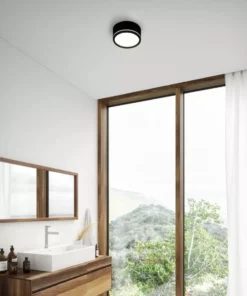 Lampani Ava Smart Taklampa Svart 6 Lampani Ava Smart Taklampa Svart -Lampan kauppa nordlux ava svart smart takvagglampa 7