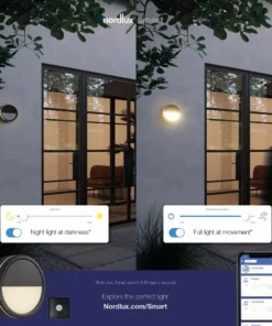 Lampani Ava Smart Taklampa Svart 7 Lampani Ava Smart Taklampa Svart -Lampan kauppa nordlux ava svart smart takvagglampa 8