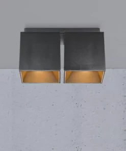 Lampani Ethan 2 Kattokohdevalaisin Musta -Lampan kauppa nordlux ethan 2 takspotlight svart 3