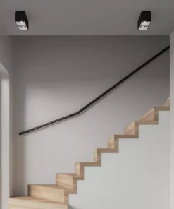 Lampani Ethan 2 Kattokohdevalaisin Musta -Lampan kauppa nordlux ethan 2 takspotlight svart 4