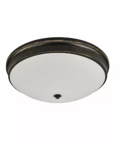 Lampani Balder Plafondit Musta Lasi 40cm