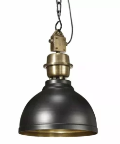 Lampani Manchester Messinki/Musta 35 cm Kattovalaisin