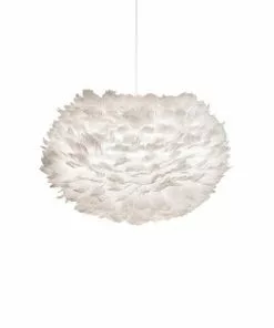 Lampani Eos Medium Valkoinen 45cm Varjostin 2 Lampani Eos Medium Valkoinen 45cm Varjostin -Lampan kauppa umage vita eos medium vit 45cm skarm 3