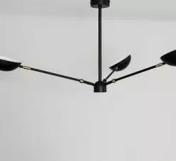 Lampani Spoon Musta/Messinki Kattovalaisin