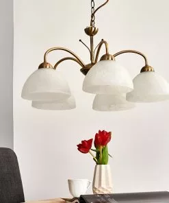 Searchlight 5-lamp. Klassinen MILANESE-riippuvalaisin