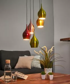 Searchlight 5-lamp. Vibrant-riippuvalaisin, Värikäs