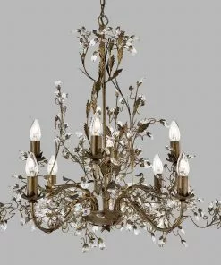 Searchlight 8-lamp. Firenzeläistyylinen Kattokruunu Almandite -Lampan kauppa 8 lamp firenzelaeistyylinen kattokruunu almandite 2