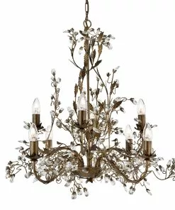 Searchlight 8-lamp. Firenzeläistyylinen Kattokruunu Almandite -Lampan kauppa 8 lamp firenzelaeistyylinen kattokruunu almandite 3