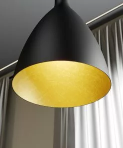 Arcchio Arthuria -riippuvalo, 1-lamp., Musta -Lampan kauppa arcchio arthuria riippuvalo 1 lamp musta 6