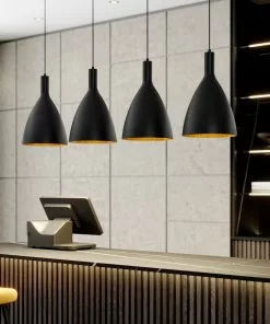 Arcchio Arthuria -riippuvalo, 4-lamp., Musta -Lampan kauppa arcchio arthuria riippuvalo 4 lamp musta 8