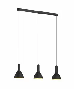 Arcchio Cosmina -riippuvalo, 3-lamp., Musta -Lampan kauppa arcchio cosmina riippuvalo 3 lamp musta 4