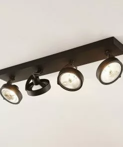Arcchio Dagur -kattovalo, 4-lamp., Musta -Lampan kauppa arcchio dagur kattovalo 4 lamp musta 8