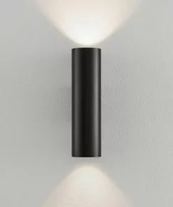 Arcchio Dilana -seinävalo, Pyöreä, 2-lamp., Musta -Lampan kauppa arcchio dilana seinaevalo pyoereae 2 lamp musta 4