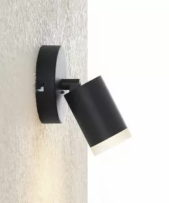 Arcchio Efilius-kattospotti Pyöreä Musta 1-lamp. 3 Arcchio Efilius-kattospotti Pyöreä Musta 1-lamp. -Lampan kauppa arcchio efilius kattospotti pyoereae musta 1 lamp 3