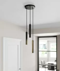 Arcchio Franka -LED-riippuvalo, 3-lamp., Pyöreä