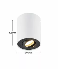 Arcchio Hermalina -kattovalaisin, Pyöreä, 1-lamp. -Lampan kauppa arcchio hermalina kattovalaisin pyoereae 1 lamp 4