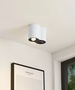 Arcchio Hermalina -kattovalaisin, Pyöreä, 2-lamp.