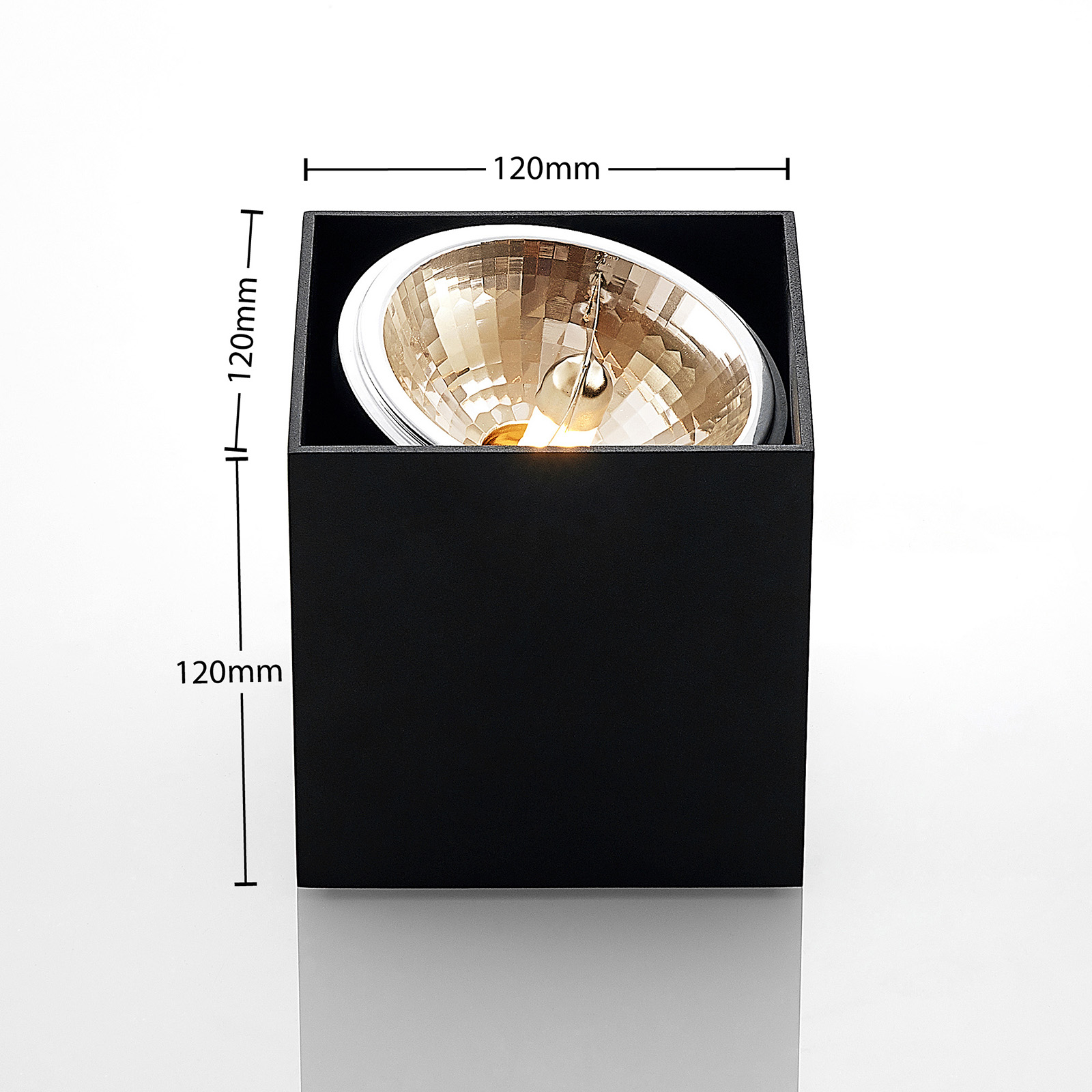 Arcchio Jarle -kattovalo, 1-lamp., musta Arcchio Jarle -kattovalo, 1-lamp., Musta -Lampan kauppa arcchio jarle kattovalo 1 lamp musta 2