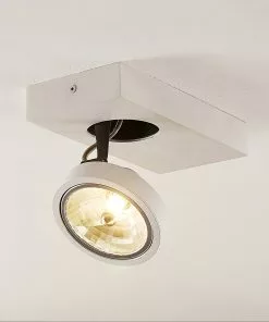 Arcchio Jorvin -kattospotti, 1-lamp., Valkoinen 8 Arcchio Jorvin -kattospotti, 1-lamp., Valkoinen -Lampan kauppa arcchio jorvin kattospotti 1 lamp valkoinen 8