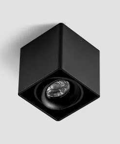 Arcchio Kubika -alasvalo, 1-lamp., Musta -Lampan kauppa arcchio kubika alasvalo 1 lamp musta 5