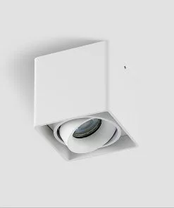 Arcchio Kubika -alasvalo, 1-lamp., Valkoinen -Lampan kauppa arcchio kubika alasvalo 1 lamp valkoinen 4