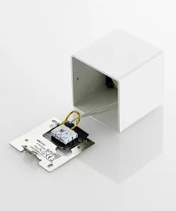 Arcchio Kubika -alasvalo, 1-lamp., Valkoinen -Lampan kauppa arcchio kubika alasvalo 1 lamp valkoinen 7