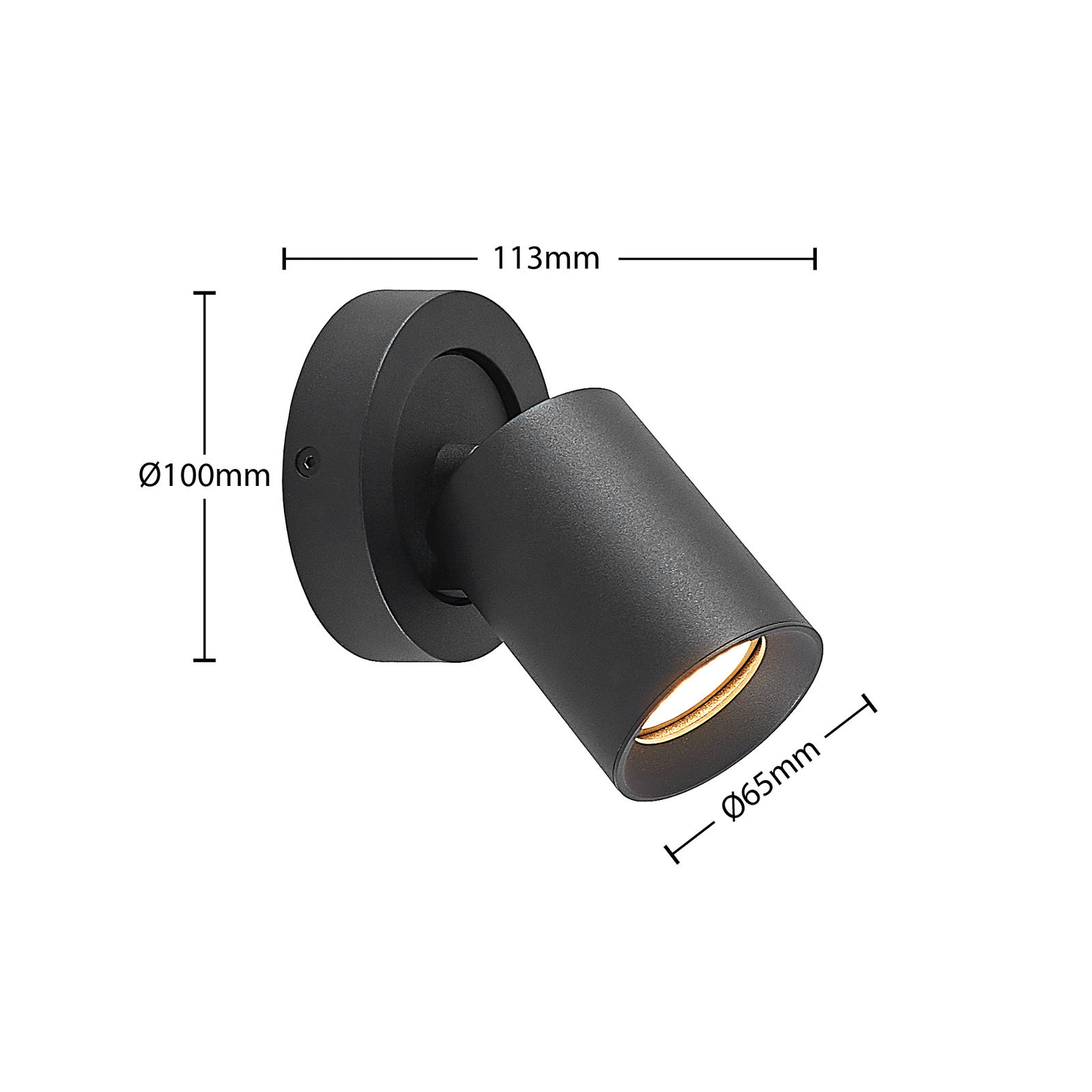 Arcchio Leevya -kattovalaisin 1-lamp. pyöreä musta Arcchio Leevya -kattovalaisin 1-lamp. Pyöreä Musta -Lampan kauppa arcchio leevya kattovalaisin 1 lamp pyoereae musta 5