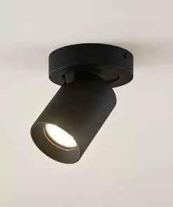 Arcchio Leevya -kattovalaisin 1-lamp. Pyöreä Musta 8 Arcchio Leevya -kattovalaisin 1-lamp. Pyöreä Musta -Lampan kauppa arcchio leevya kattovalaisin 1 lamp pyoereae musta 8