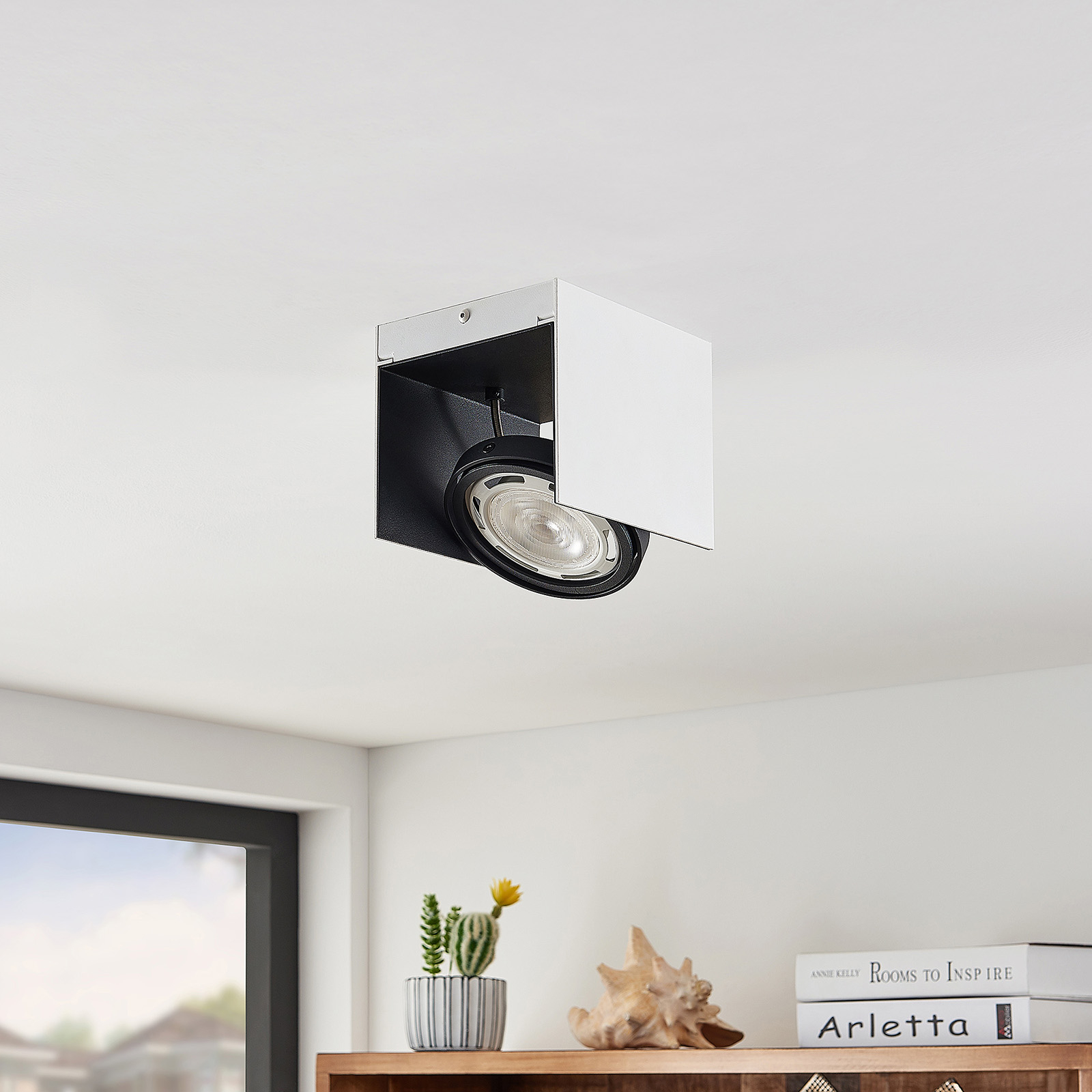 Arcchio Ocula -LED-kattokohdevalo GU10, 1-lamp. Arcchio Ocula -LED-kattokohdevalo GU10, 1-lamp. -Lampan kauppa arcchio ocula led kattokohdevalo gu10 1 lamp 1