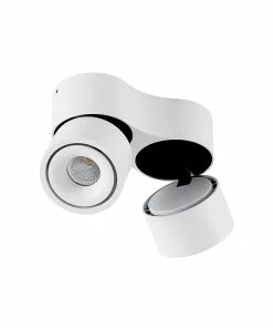 Arcchio Rotari -LED-kattokohdevalo, 2-lamp. 1W -Lampan kauppa arcchio rotari led kattokohdevalo 2 lamp 1w 4