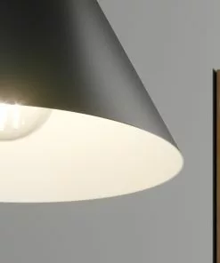 Arcchio Tadej -riippuvalo 1-lamp. 19cm Musta-valk. -Lampan kauppa arcchio tadej riippuvalo 1 lamp 19cm musta valk 7